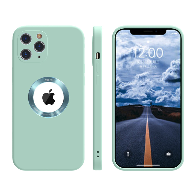 艾思度苹果12手机壳iphone12pro固态硅胶max创意mini情侣网红