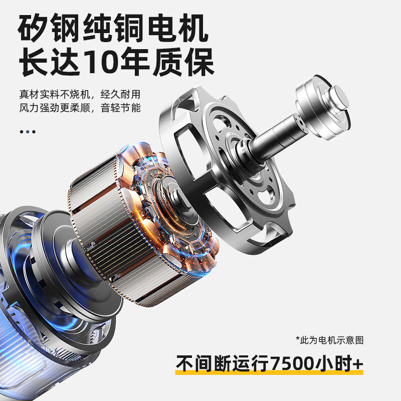美的(Midea)工业电风扇立式大风扇强力办公室风扇落地大风大功率工厂车间商用牛角扇 FS45-23C