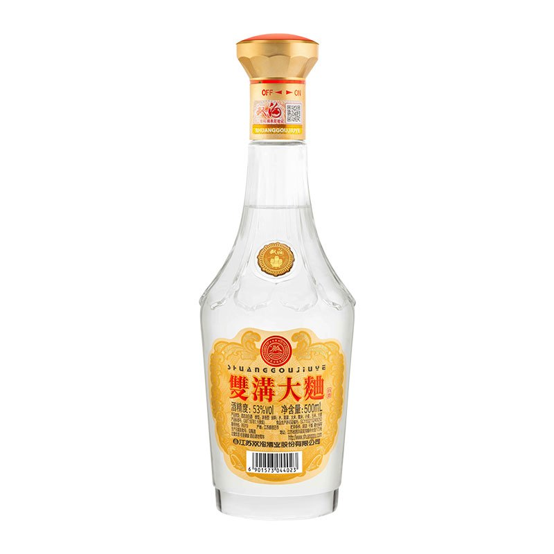 双沟大曲酒金奖53度500ml*9瓶 整箱装 浓香型纯白酒