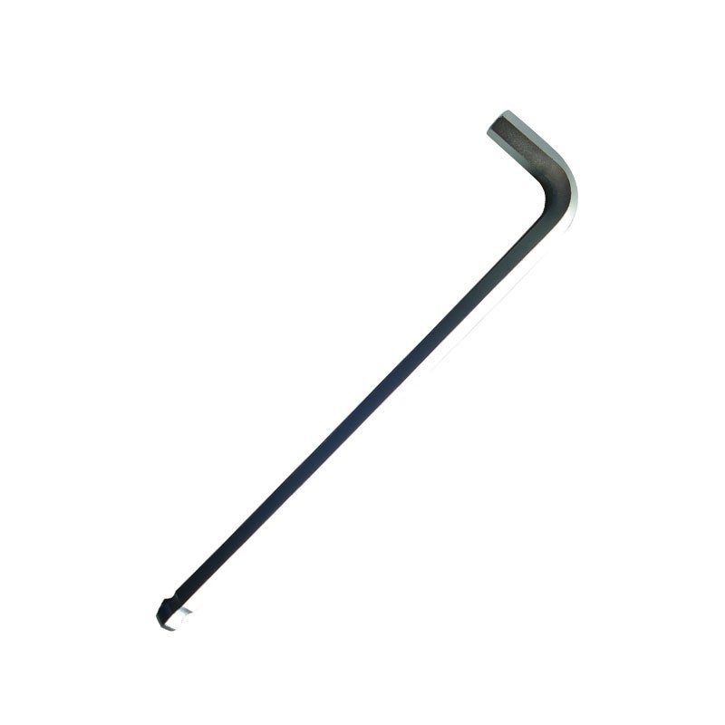 世达(SATA) 铬钒钢特长球头内六角扳手雾面镀铬板子80108A(4mm)