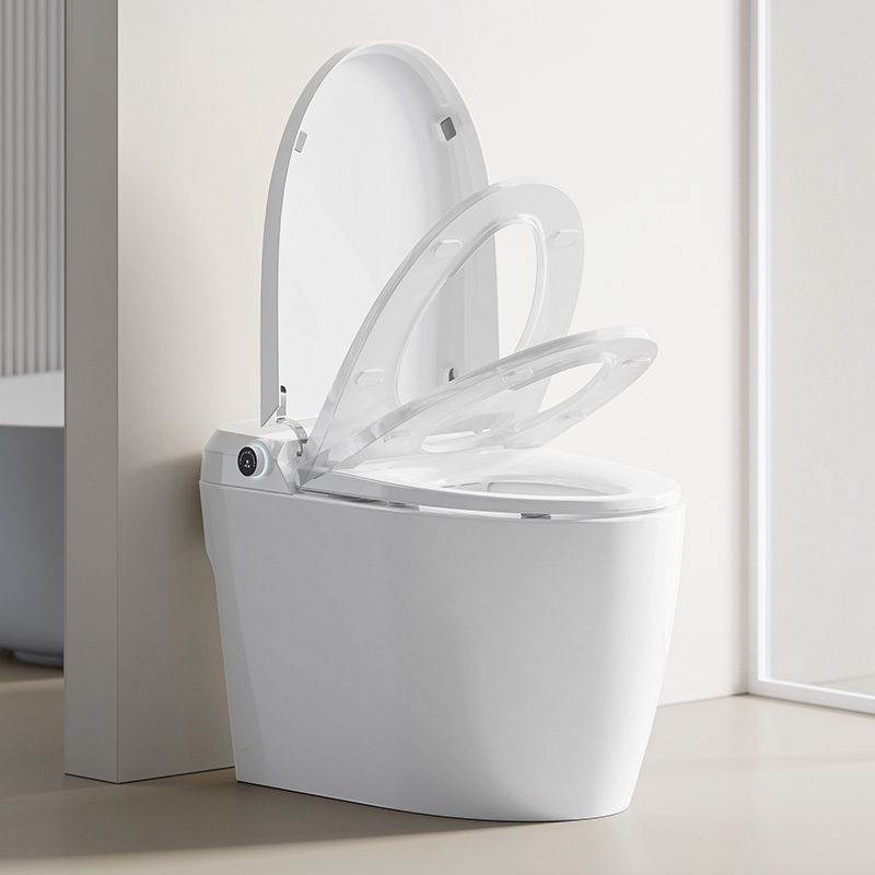 希箭q201轻智能无水压智能马桶翻圈翻盖泡沫盾坐便器