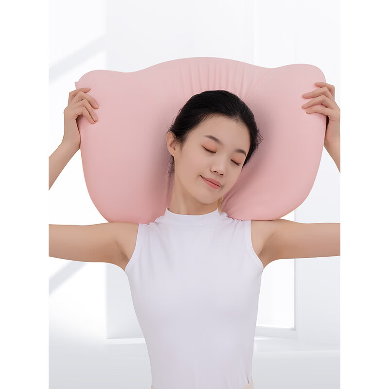 佳奥磁石助睡贝壳肩颈枕210108J0100MR4浅粉_1高清大图