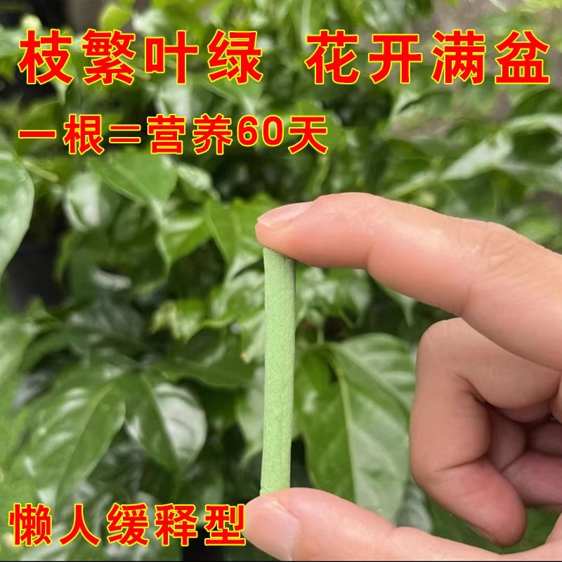 [补贴10%]植物缓释肥营养棒养花通用型花肥家用盆栽复合肥料发财树花卉绿植