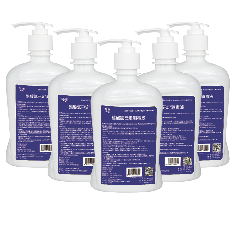 齐洁 502ml 醋酸氯己定免洗手消毒液 免洗手液(计价单位:瓶)图片