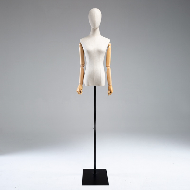 艺可恩高端女模特半身人台服装店女装橱窗假人婚纱模型模特架子展示架