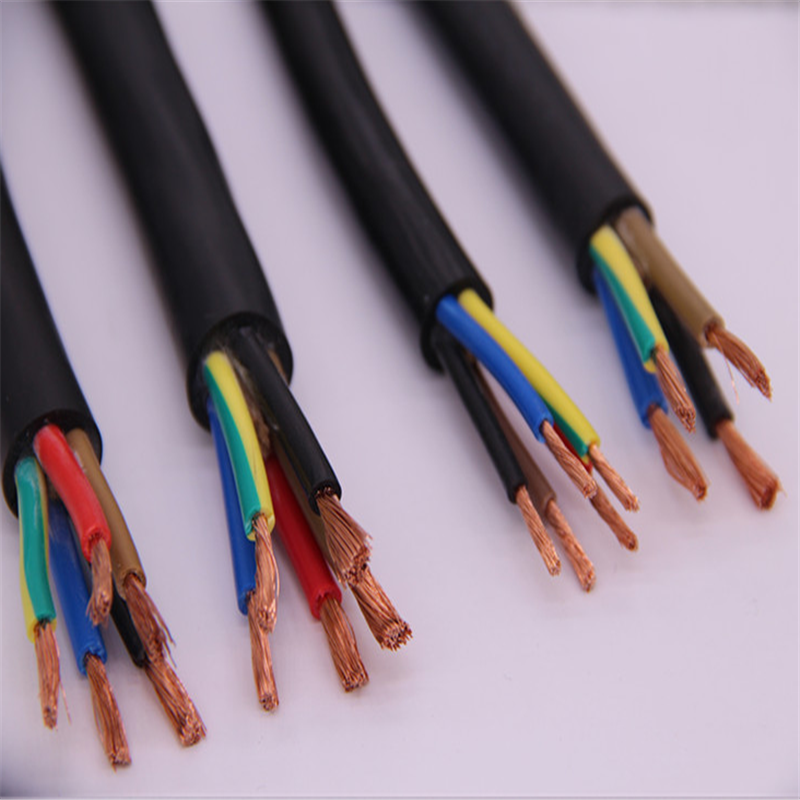 众邦电线电缆 YZ 3*6+2中型橡套软电缆 100米/卷