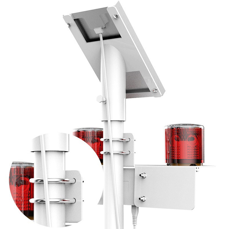 LHDQ 领航电器 LH7904/KJ 靠近声光报警灯 0.4Wx2 220V 䁔光 IP65 续航时间:满电18天