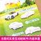 [醉染正版]全套6册小车迷趣味全景贴纸神奇工程车 儿童贴贴纸卡通贴画专注力注意力训练0-2-3-4-5岁宝宝益智玩具6岁