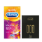 杜蕾斯(Durex) 避孕套 魔法情趣18只+001-3只 凸点螺纹草莓果味型安全套 标准款 男用成人计生用品