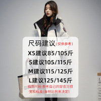 雪中飞极寒新款羽绒服女装中长款过膝休闲加厚工装羽绒外套