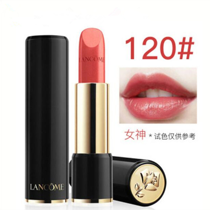 兰蔻(LANCOME)菁纯柔润丝缎唇膏120# 3.4g 赤茶橘 持久显色 滋润唇膏口红