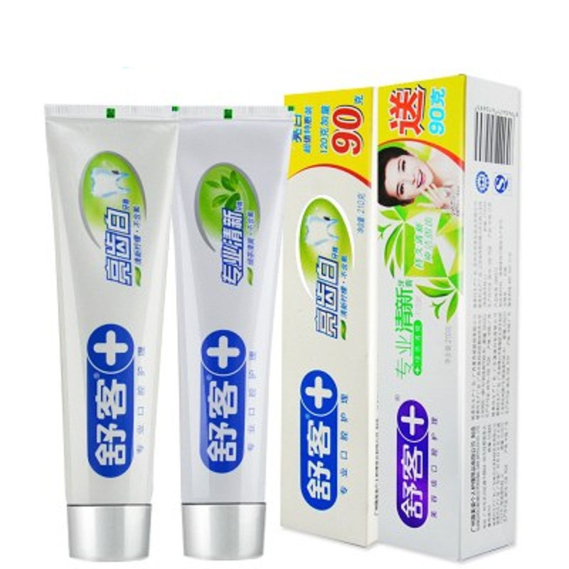 舒客+ 专业清新牙膏(劲爽薄荷) 210克 (单位:只)