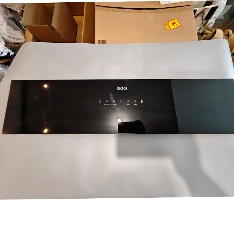 帮客材配法迪欧油烟机CXW-258-J9060R开关玻璃(显示面板玻璃)挡烟板玻璃高清大图