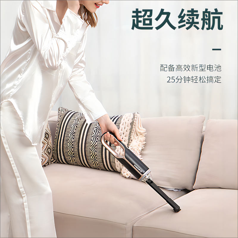 西屋(Westinghouse)迷你吸尘器家用大吸力手持便携家用车载吸尘器 吸尘器家用小型大吸力 WXC-11A!高清大图