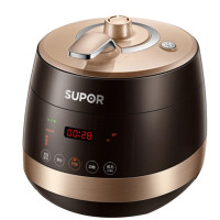 苏泊尔(SUPOR) 电压力锅 SY-50FC01Q 智能 高压锅 球釜 双胆 5 L 开盖提示 预约定时 电脑触控式