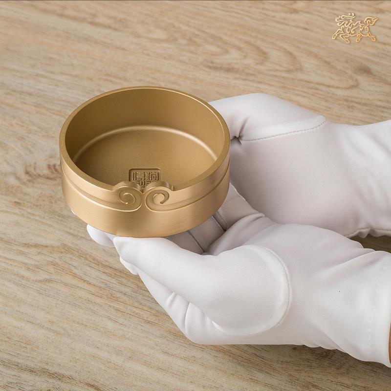 美帮汇版作品《烟缸/首饰盒》全铜摆件 礼品高清大图
