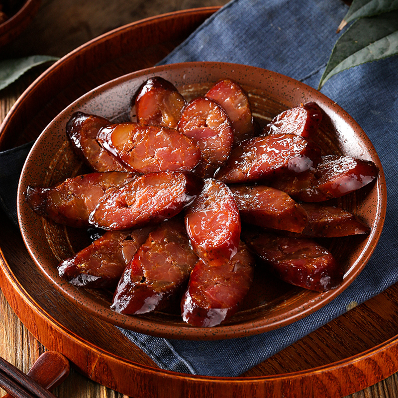 中华特色奉节馆四川原味香肠500g正宗四川特产原味香肠农家自制腊肠