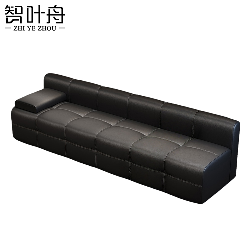 智叶舟沙发双人位120*65*60cm张高清大图