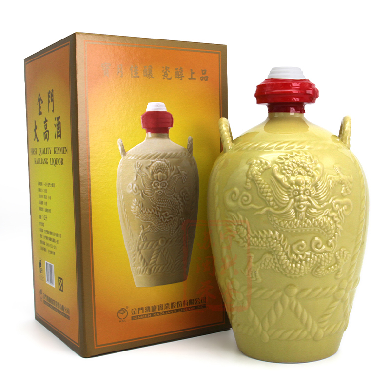 金门高粱酒 Kinmen Kaoliang Liquor 白酒金门高粱酒53度金门大高酒 纯粮台湾特产白酒坛装礼盒1000ml 瓶 价格图片品牌报价 苏宁易购闽兴禾圣酒类专营店