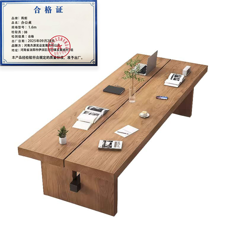 荺炬办公桌 1.6m 张高清大图