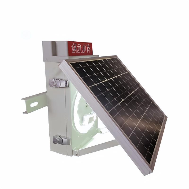 蓉益驰 RYC5690A DC12V 0.2W IP65 1/3Hz 太阳能警示灯(计价单位:盏)银色高清大图