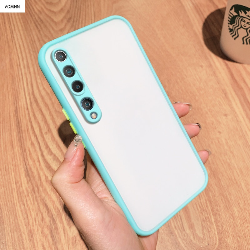vmonn撞色肤感小米10手机壳小米10青春版全包摄像头小米10lite保护套