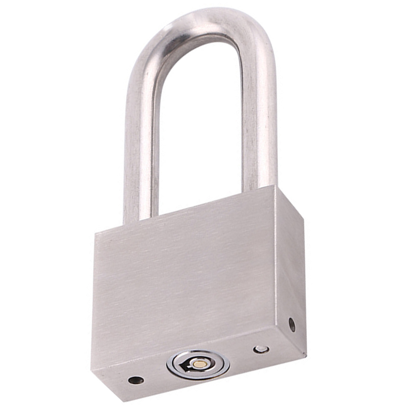 地造天成 SJ5700 304不锈钢材质 40*32*20mm 叶片通开锁 挂锁（计价单位：个）银色高清大图