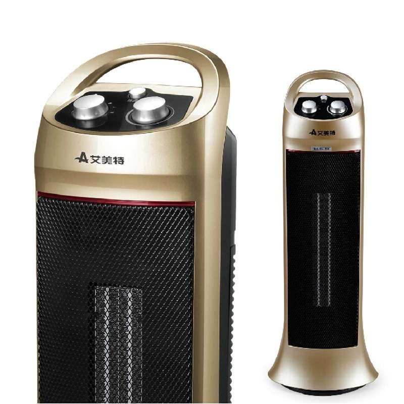 艾美特（AIRMATE）1 PTC陶瓷暖风机 HP20074P-W 立式摇头电暖器 电暖气