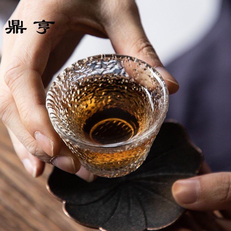鼎亨日式玻璃功夫茶具耐高温侧把壶花茶泡茶壶红茶煮茶器简约透明