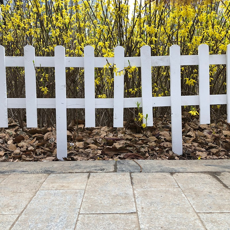 狄丽莫花园草坪木栅栏护栏栏杆围栏小篱笆栏栅装饰庭院围墙户外室外