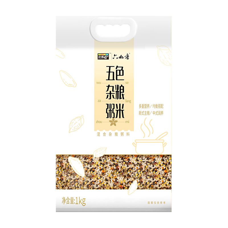 北纬47° 六水香 五色杂粮粥米 1kg高清大图