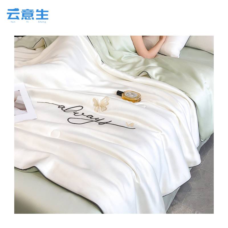 云意生 水洗天丝 夏凉被 180*220cm(可备注款式)/条高清大图