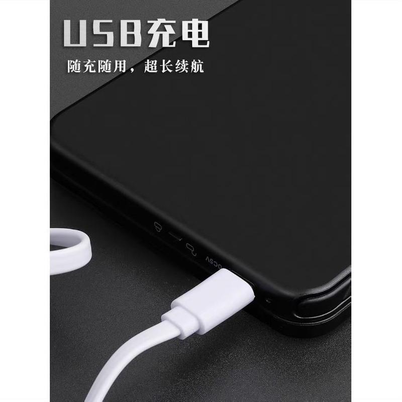 白色(送防水袋) 充电计算器学生学习会计财务办公计算机器手写板小巧折叠可爱迷你