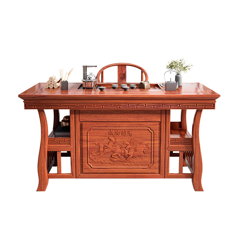 震天下茶桌办公桌18米仿古色