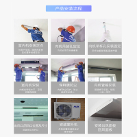 奥克斯(AUX)中央空调 风管机 一拖一 嵌入式 自清洁 家用商用冷暖变频空调 大3匹 GRD72/BPR3YA(B2)