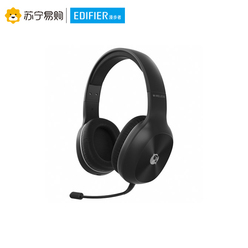 Edifier/漫步者 W800K全民K歌联名款无线蓝牙耳机头戴式手机唱歌录音听歌专用音乐降噪带麦克风 黑色