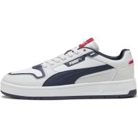 彪马(Puma)男款复古风格时尚百搭休闲运动综合训练鞋室内健身鞋 white_(white_/_dark_blue_/_red 42