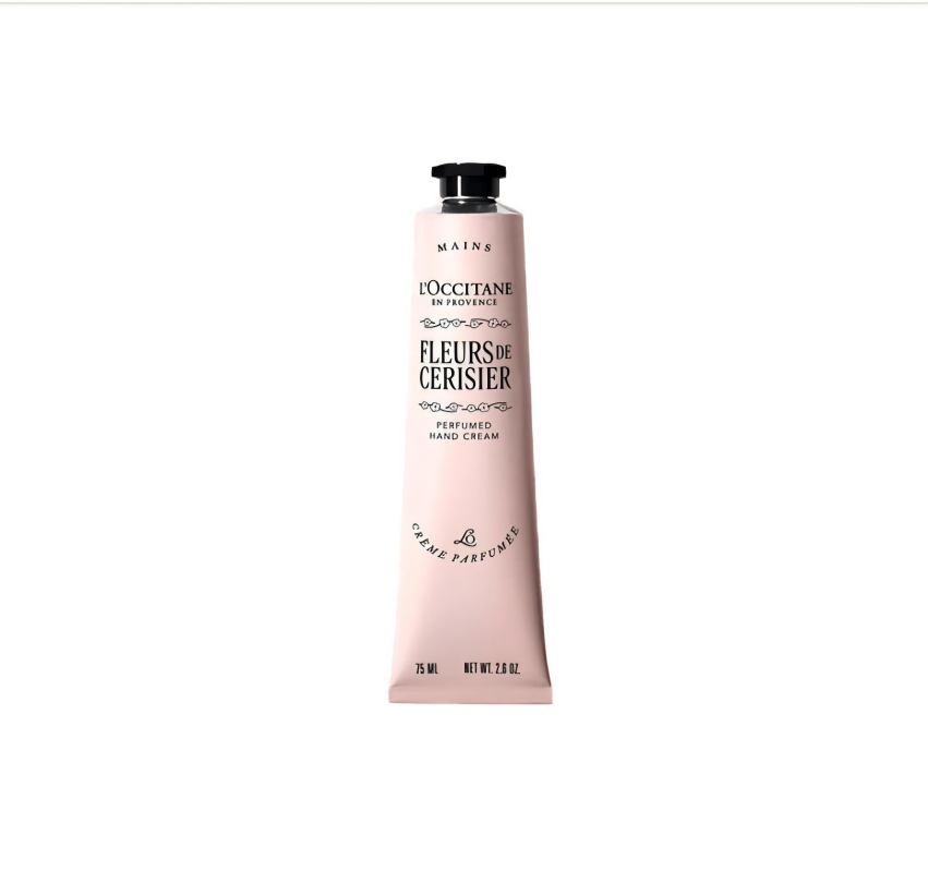 欧舒丹护手霜保湿滋润防干裂甜蜜樱花75ml 新旧随机发