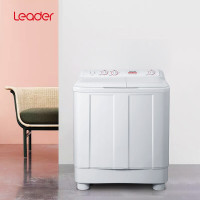 Leader海尔出品 10公斤大容量 双缸洗衣机 双桶洗衣机 洗脱分开 TPB100-1188BS