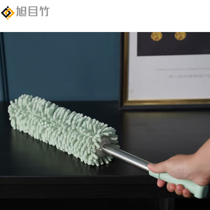 旭目竹 可伸缩除尘掸子(颜色备注) 伸缩杆 把高清大图