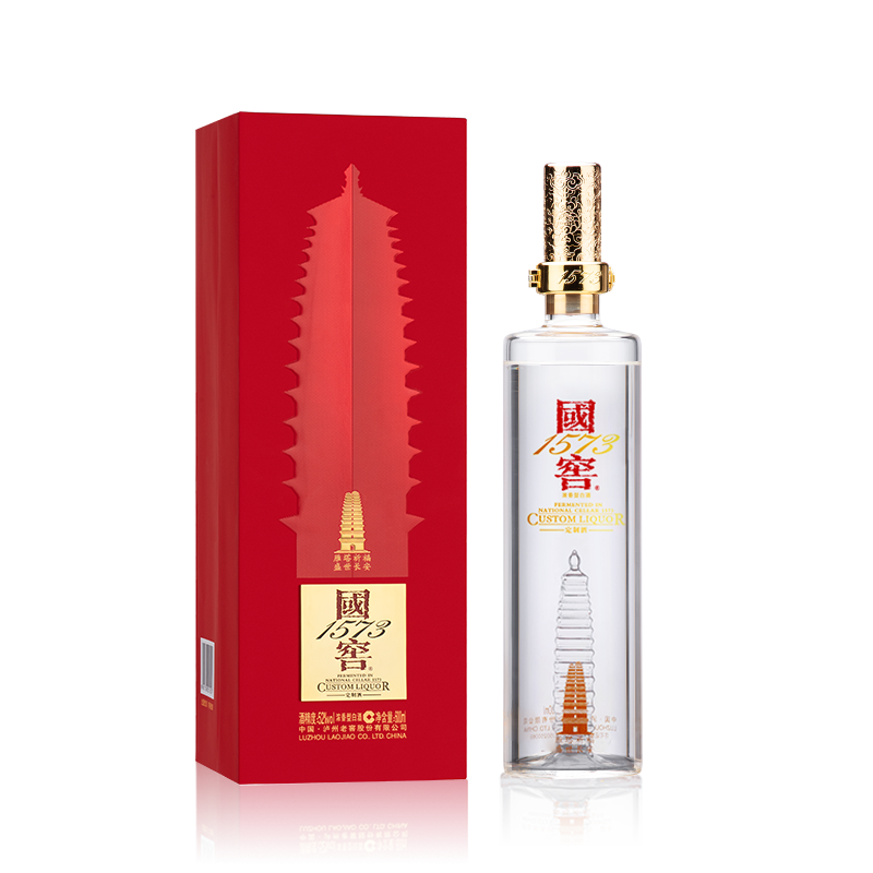 【新品未開封】中国白酒 国窖1573 广州塔 600ml 52度 lb400