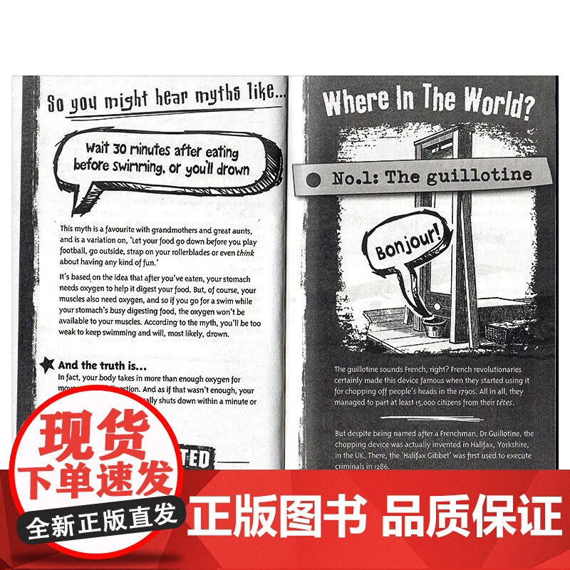 英文原版 Truth or Busted 15 Copy Slipcase 事实VS虚构 15册套装 英语章节桥梁书高清大图