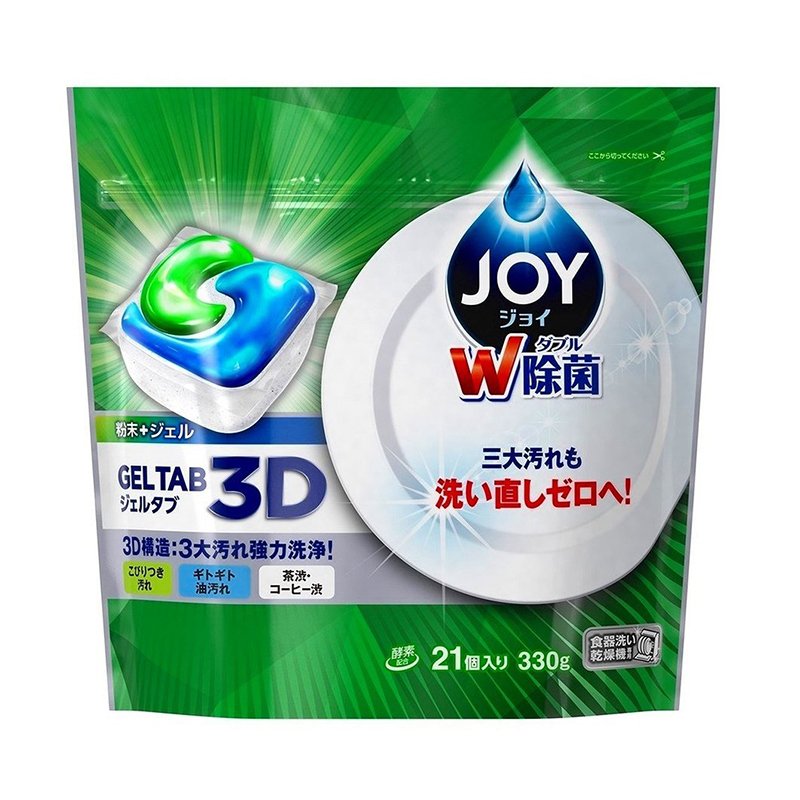 宝洁(Procter&Gamble) JOY洗碗机用洗碗块 3D洗洁精凝珠 21个/袋