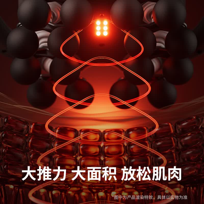 WayourCare智能肩颈按摩器WY-08多功能热敷揉捏舒缓颈椎疲劳设计轻便便携高清大图