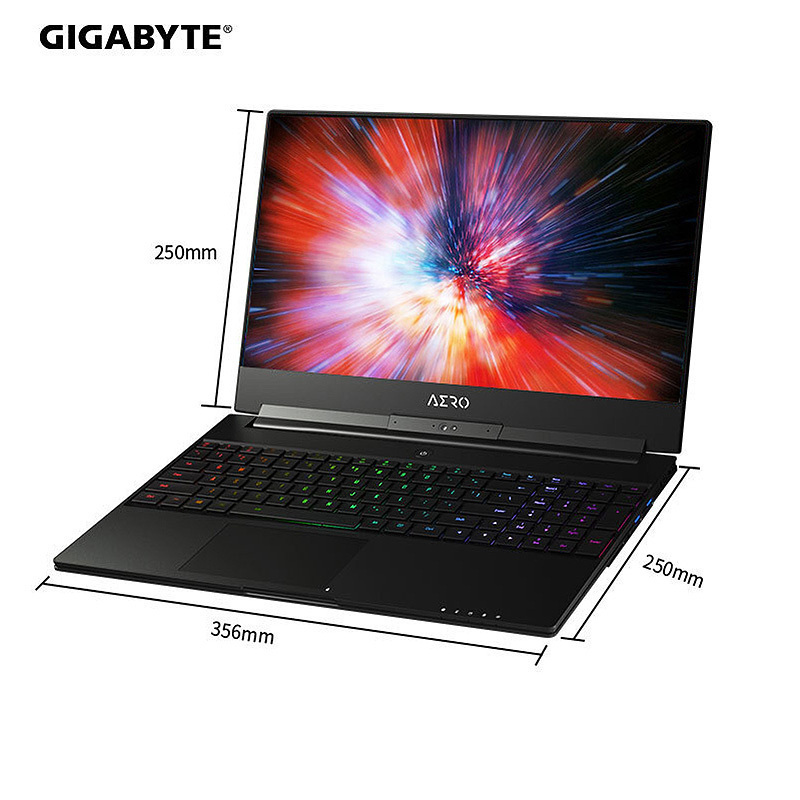 技嘉(GIGABYTE)赢刃Aero15-X9 15.6英寸轻薄办公游戏本笔记本电脑(i7-8750H RTX2070MQ 16GB 1TB M.2 144Hz)