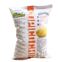 可比克 麻辣小龙虾味 纯切薯片 办公室休闲膨化零食 70g