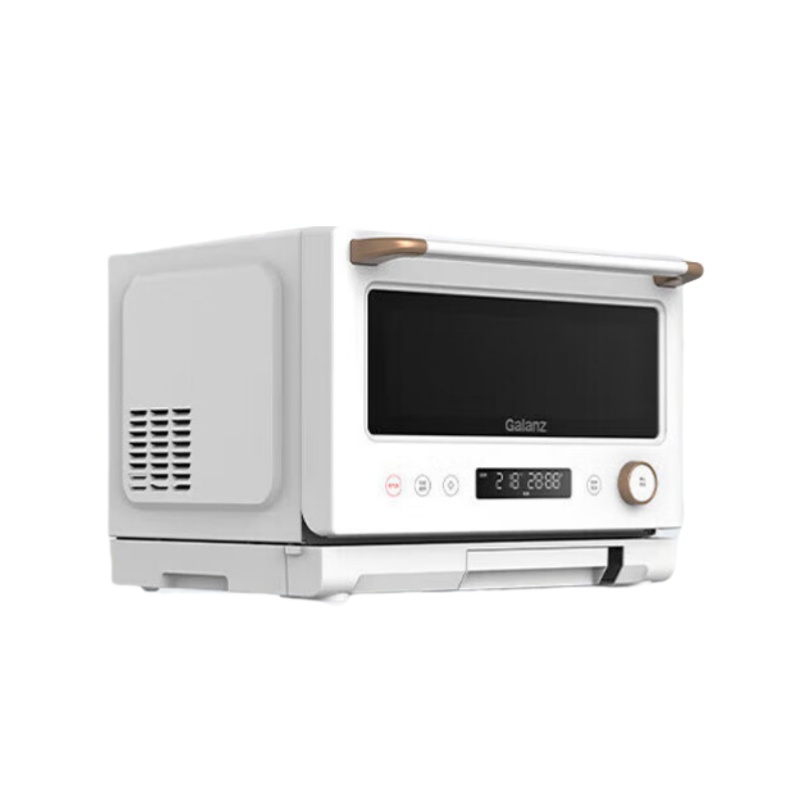 格兰仕 D90Q20ESXLV-RW(W0) 微波炉 智能变频 平板蒸箱烤箱家用光波炉微蒸烤炸一体机