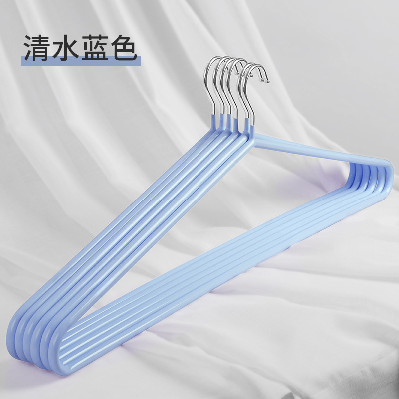 大衣架晒被子床单神器专用晾晒被套架子加长大号超大凉挂浴巾阳台 2个2023新升级加粗防滑长88cm蓝色晒被子/床单/浴巾等