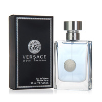 【意大利进口】范思哲(Versace)男士香水EDT 云淡风轻淡香水 经典同名香水50ml 花木果香调