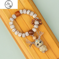 JiMi星月菩提DIY文玩手串手链阿呆原创清新民族风手捻念珠佛珠女 款式一手捻辫子阿呆